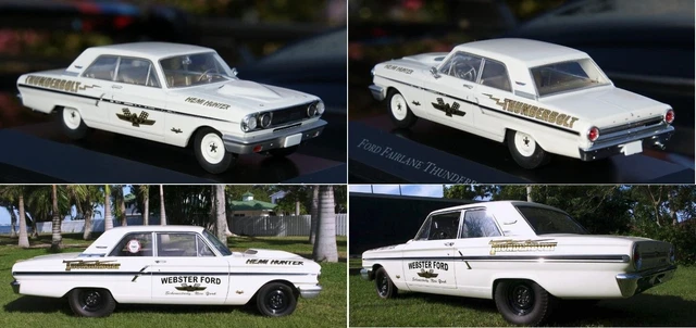 FORD FAIRLANE THUNDERBOLT (1964) 1/43 diecast. IXO. US