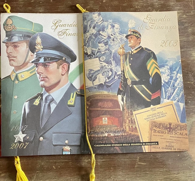 2 Calendari Finanza anni 2003 e 2007