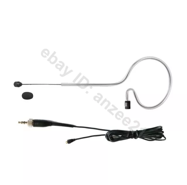 Replaceable wire Pro Black Headset Hook Microphone MIC For Sennheise G1 G2 G3