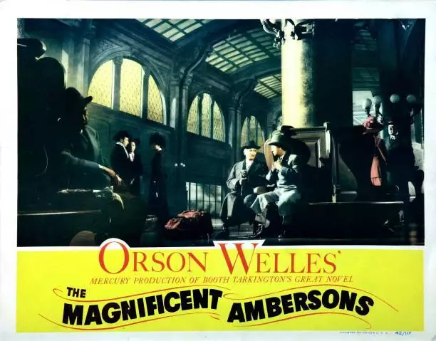 The Magnificent Ambersons Lobby Card Ray Collins Tim Holt 1942 Old Photo