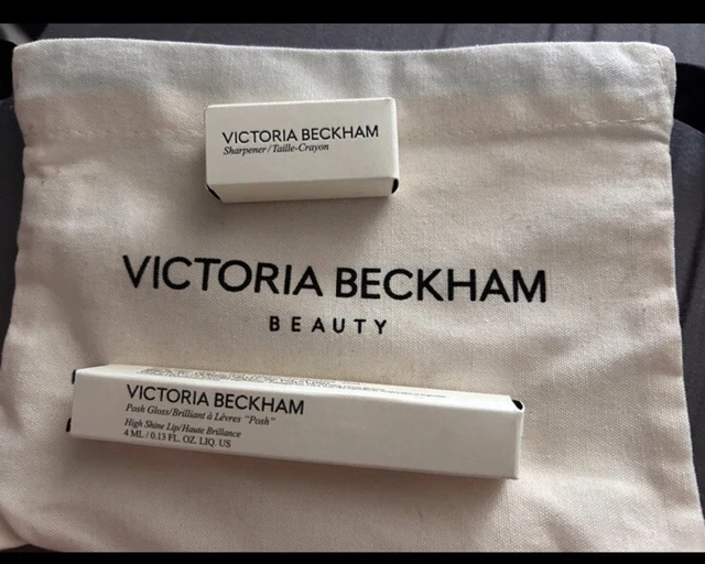 Brillo, afilador y bolso Victoria Beckham