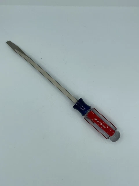Craftsman 3/8” Flathead/Slotted 8"  Screwdriver # 41852 - U WF - USA - NOS