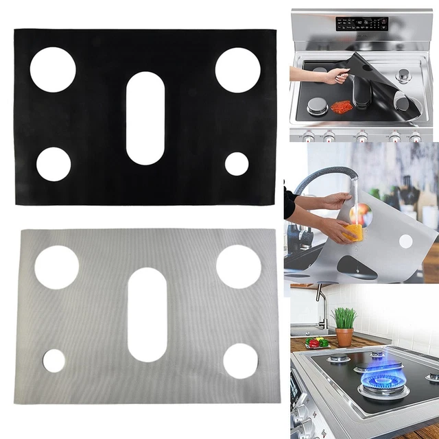 Cubierta de quemador superior rango de gas protector de cocina protector de limpieza de aceite-Herramientas