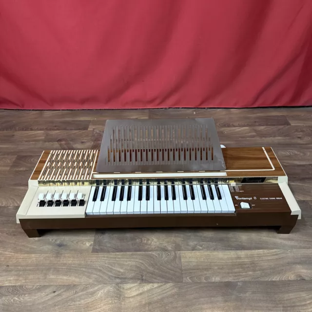 Bontempi B8 Electic Chord Organ 37 Key Keyboard Vintage Working PROP