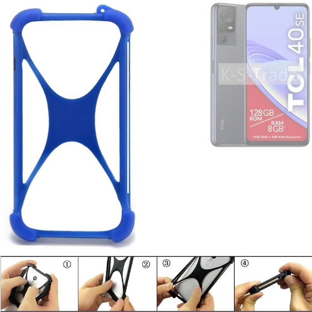 Housse De Protection Silicone Antichoc Pour Oukitel WP5000 - Noire K-S-Trade - Expédition Allemagne