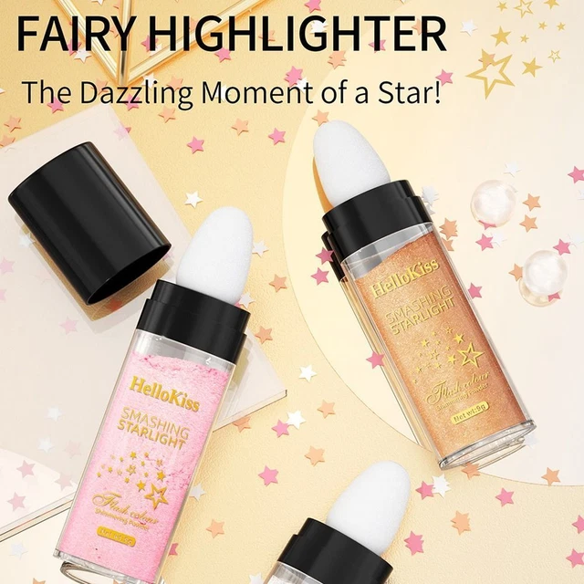 Paleta de maquillaje facial en polvo resaltador de belleza para mujeres cosméticos femeninos brillantes