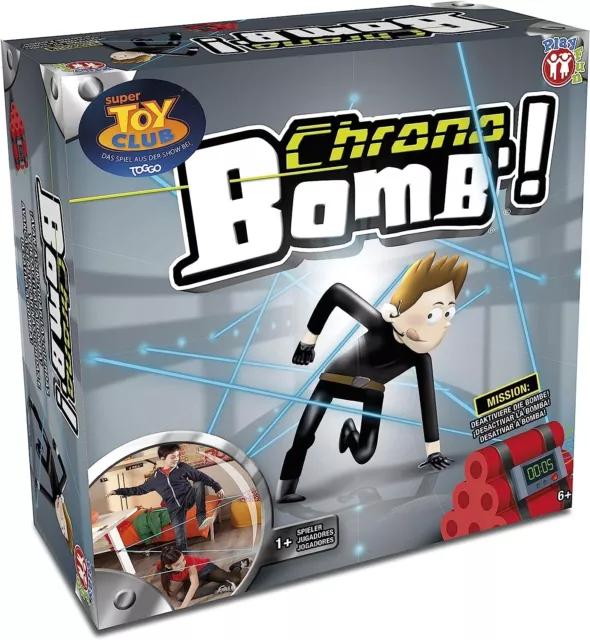 Chrono Bomb Secret Spy Mission Game With Laser Like Field String Toys for  Age 7 for sale online