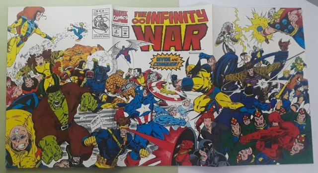 Infinity War #2 Marvel Comics (1992) Warlock Avengers Thanos X-Men Wolverine Nm