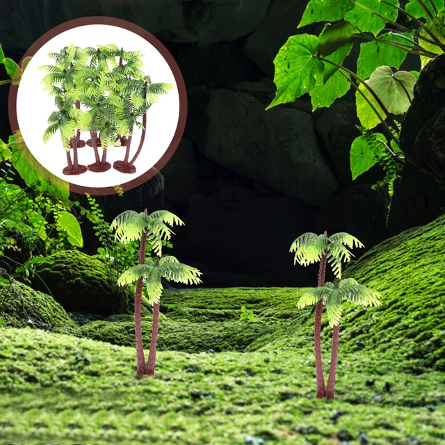 24 PCS Mini Arbre Paysager Décor De Bureau Miniatures Décorer