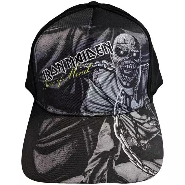 Iron Maiden - Piece Of Mind Embroidered Logo Official Licensed Baseball Cap