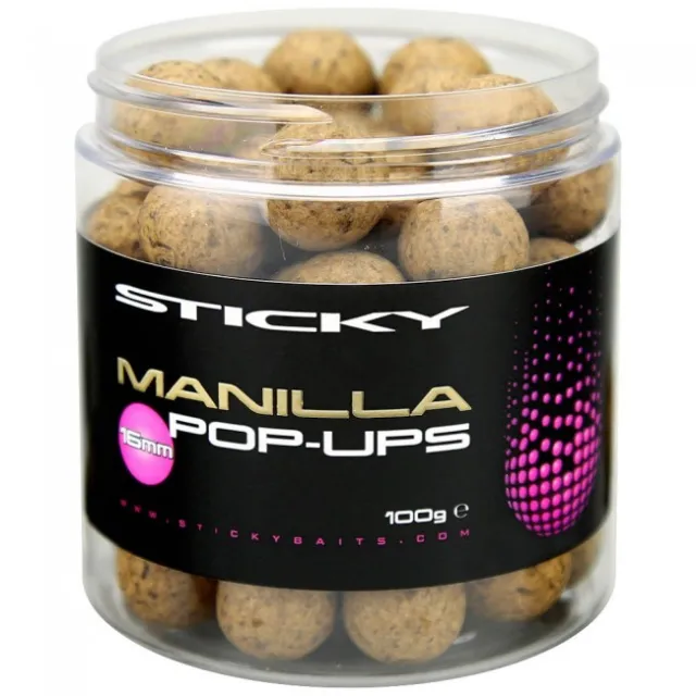 Sticky Baits Manilla Pop Up All Colours Available Sizes 12mm & 16mm PAY 1 POST