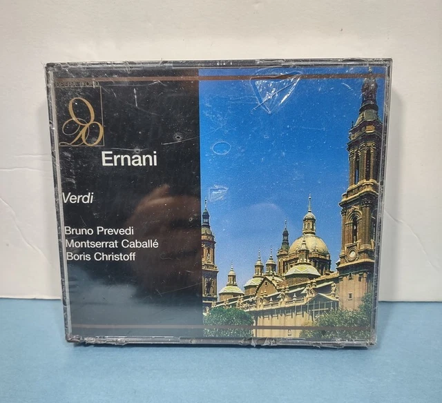 VERDI ERNANI 2 CD Set Cerquetti Del Monaco Bastianini