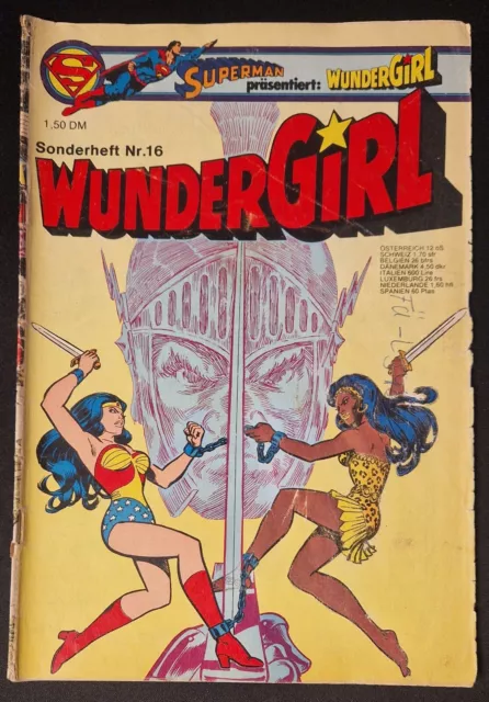 Ehepa Verlag - DC Comics - WunderGirl - Sonderheft Nr. 16 - 1977
