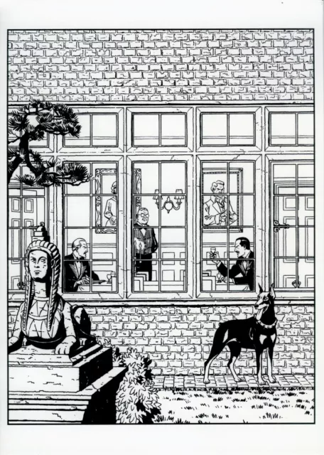 Ted Benoit Blake Et Mortimer L'affaire Francis Blake Essai Tirage Catalogue Expo