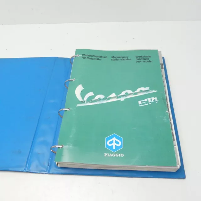 Piaggio Vespa ET4 125ccm M04 4Takt Werkstatthandbuch Reparaturanleitung Handbuch