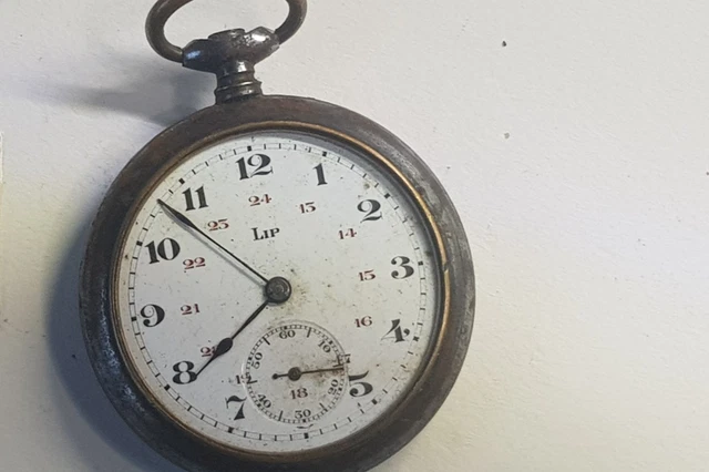 Anonyme - Montre gousset - Boîtier en argent niellé - 1900