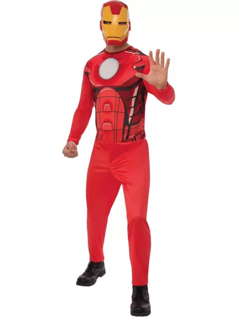 Rubie's Costume Marvel Iron Man Adulti Travestimento Carnevale 820957
