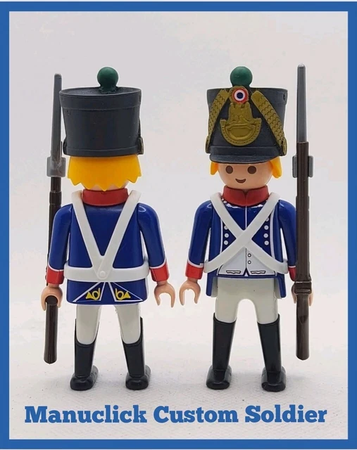 Figurine PLAYMOBIL Personnalisée - Soldat Allemand D'infanterie Régiment 181 (Verdun, 1916), Pièce Détachée