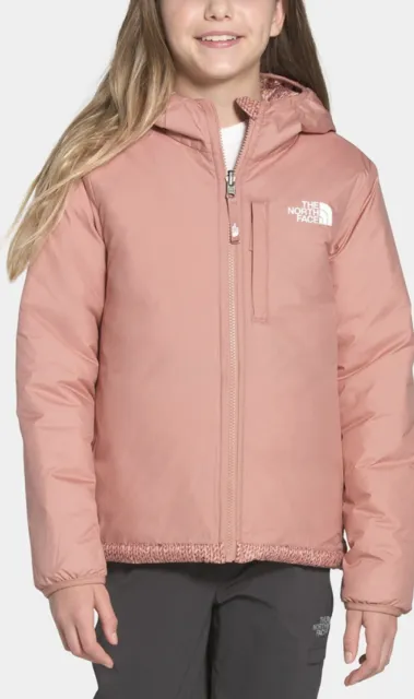 The North Face Small Girls Youth Coat Rose Pink Reversible Perrito NWT $119