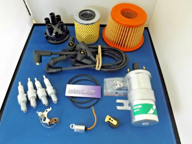Morris Minor Big Service Kit --The Best On The Market--All Branded Products