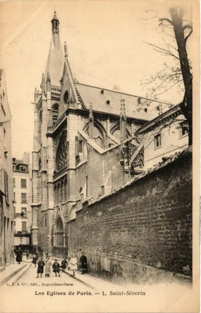 CPA AK Les Églises de Paris. 1. St-Severin (577700)