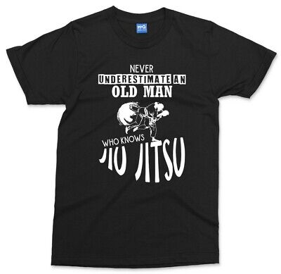 Men's Jiu Jitsu T-shirt Funny Master Sensei Gift Ju Jutsu MMA Martial Arts Tee