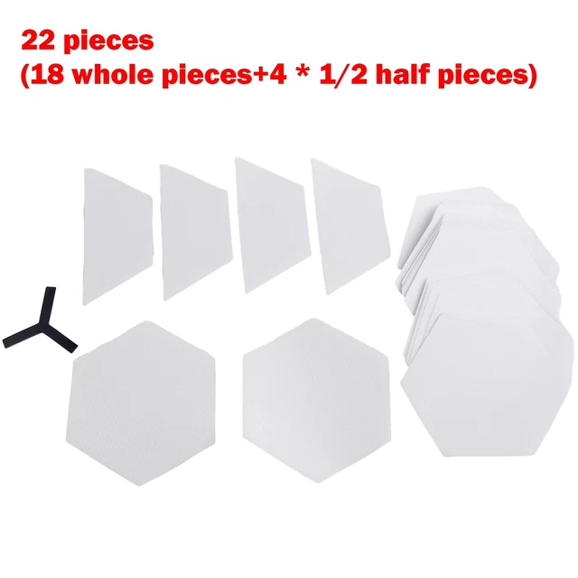 Non-slip Stickers 22pcs Accessories Clear Deck Grip Non-slip Surfboard