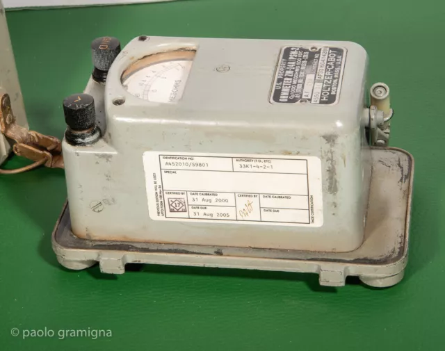 Megger Misuratore di Isolamento 0-1000 Megaohm AN/PSM-2A 500V funzionante 3