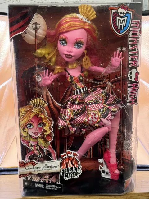 MONSTER HIGH- Frightfully Tall Ghouls - Gooliope Jellington -BNIP 17 Inch