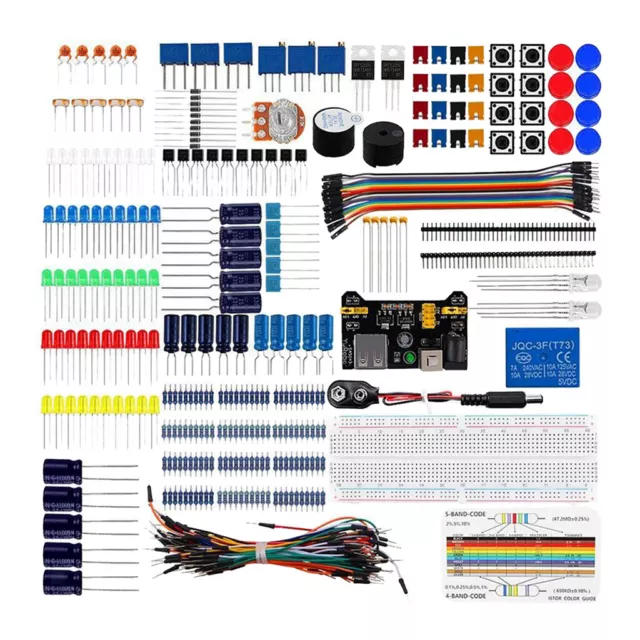 Starter Kit für Raspberry Pi Lernen Elektronik Programmierung, Steckbrett