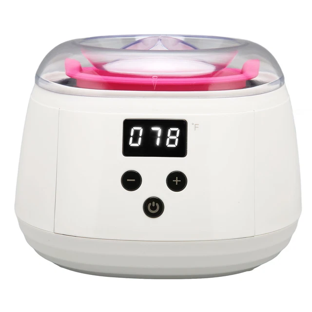 (US Plug)Wax Warmer Machine LED Electric Hard Wax Heater With Silicone Wax HG5