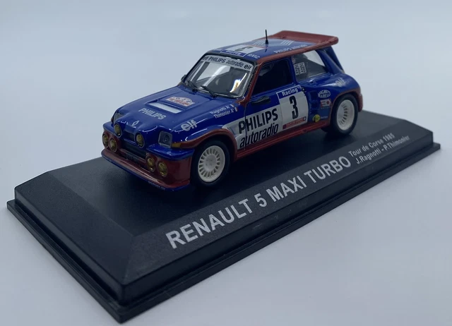Miniature 1/43 Renault Maxi 5 Turbo Starter - Rallye Tour De Corse 85, Ragnotti
