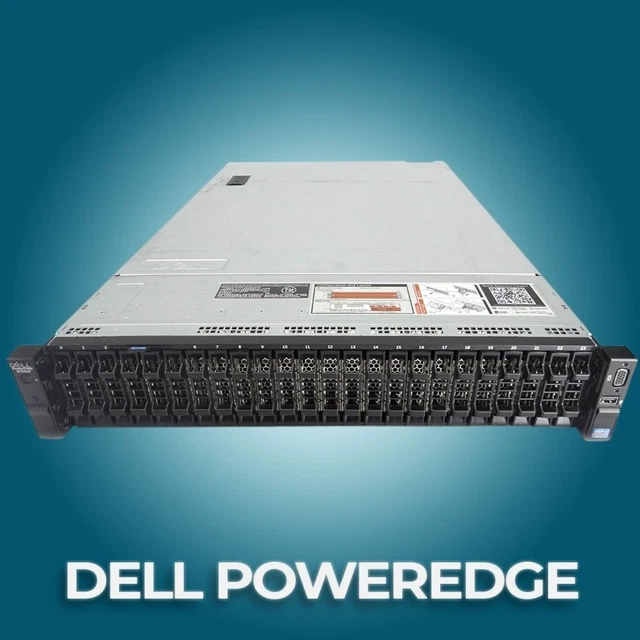 Dell PowerEdge R720XD 24 SFF Server 2x E5-2670v2 2.5GHz 20C 64GB NO DRIVE