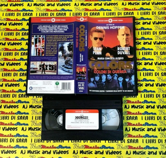 VHS FILM COLORS COLORI DI GUERRA 1988 R. Duvall CECCHI GORI 324(F227