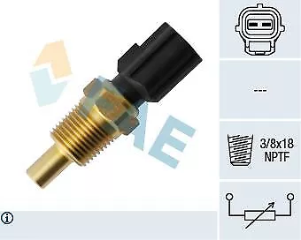 FAE 33755 Sensor, Kühlmitteltemperatur für CHRYSLER DODGE JEEP PLYMOUTH