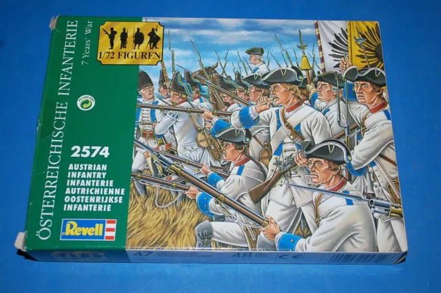 Revell 02574 - Austrian Infantry 7 Years Wars scala 1/72