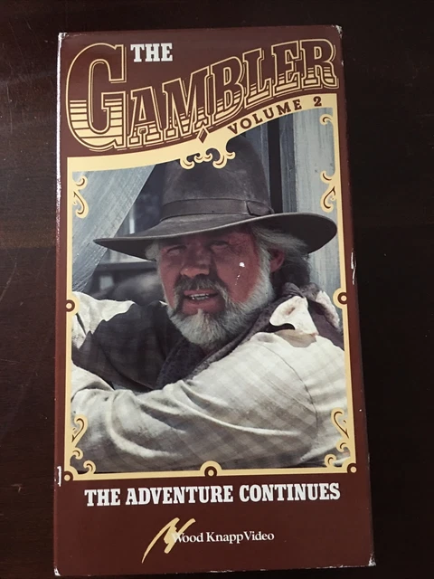 THE GAMBLER VOLUME 2 The Adventure Continues Vintage 1983 VHS Movie
