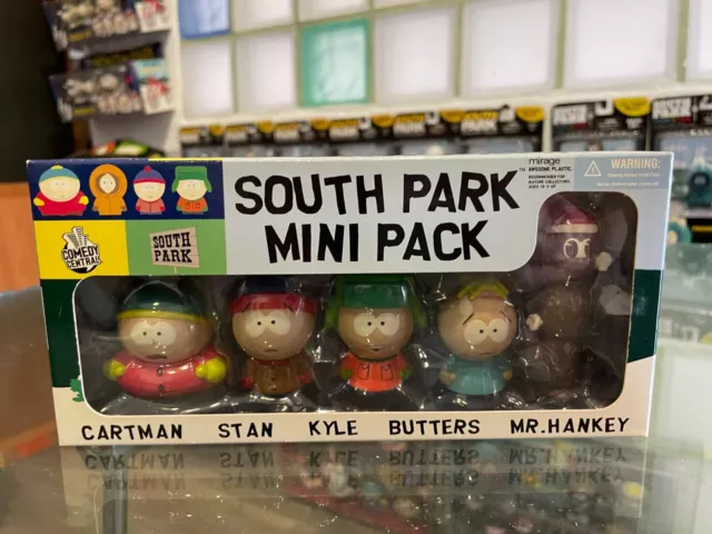 Figures South Park MINI PACK 1 Stan, Kyle, Cartman, Butters, Mr.Hankey. Mirage Figures South Park MINI PACK 1 Stan, Kyle, Cartman, Butters, Mr.Hankey. Mirage