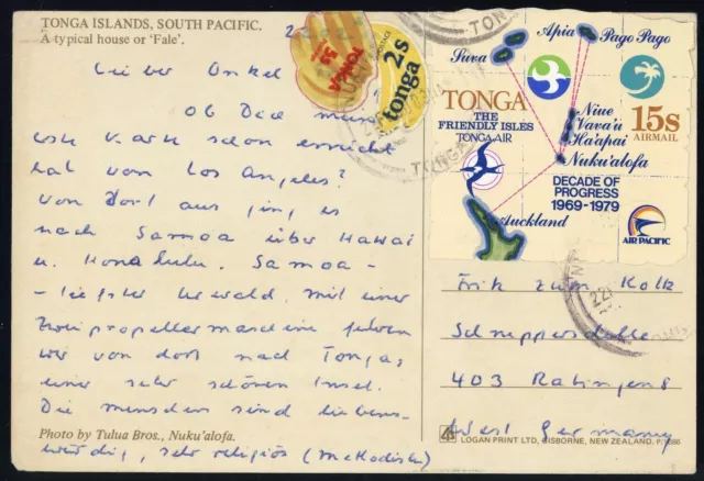 1978, Tonga, 677 u.a., Brief - 2718769