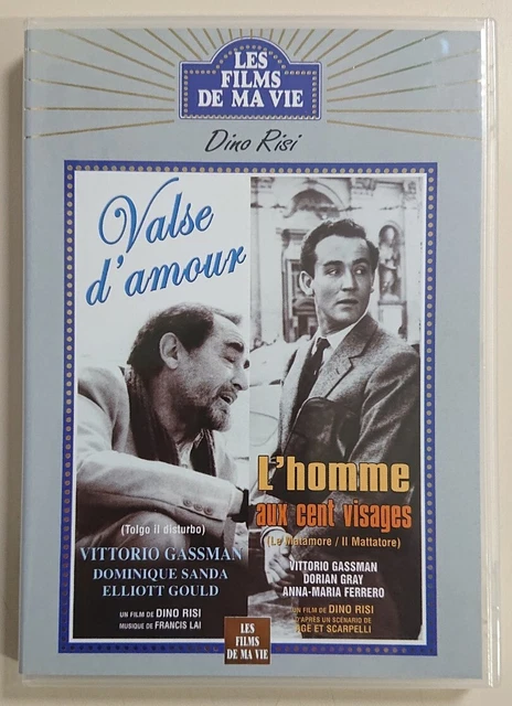 DVD Valse d'amour + L'homme aux cent visages Il mattatore Dino Risi 100