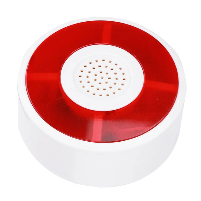 Luz intermitente LED DC 12V Seguridad Alarma Estroboscópica Señal Advertencia Sirena 110db A BGS