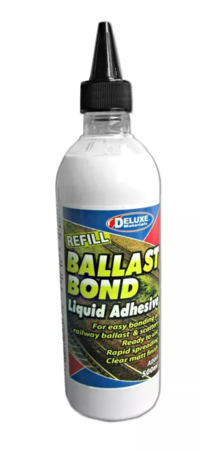 Deluxe Materials Ballast Bond 500ml Liquid Adhesive for Scenic Materials