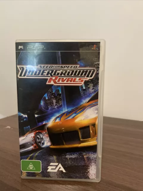 NEED FOR SPEED: Underground Rivals NFS Sony PlayStation PSP Portable Video  Game $19.95 - PicClick AU