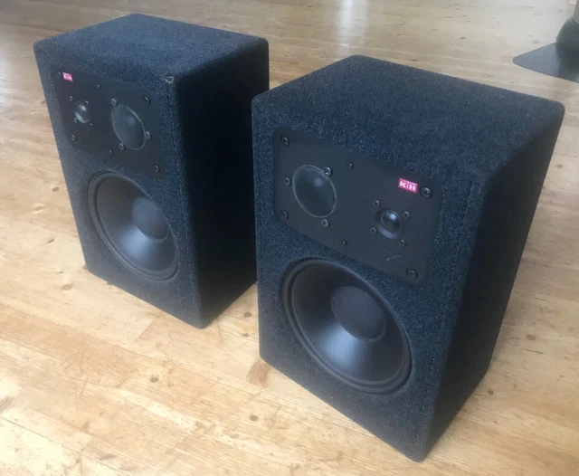 Klein + Hummel K+H O98 - original beflockt - mit original Polypropylen Tieftöner