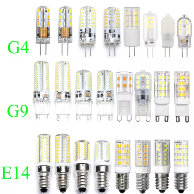WOW - G4 G9 E14 LED Licht Kapsel Glühbirnen ersetzen Halogenlampe Energiespar AC/DC