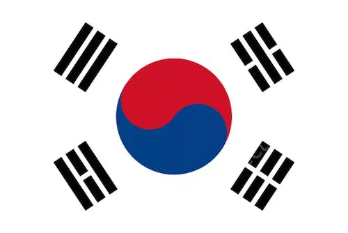 KOREA SOUTH FLAG - SOUTH KOREAN NATIONAL FLAGS - Hand, 3x2, 5x3, 8x5 Feet