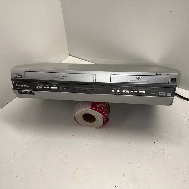 PANASONIC PVD4745S DVD VCR VHS Video Cassette Recorder Combo Player No