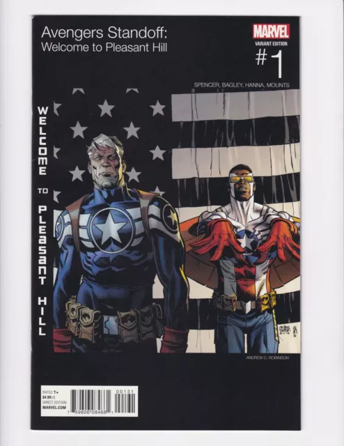 Avengers Standoff #1 Hip Hop Cover Stankonia By OutKast Marvel 2016 1ST PRINT