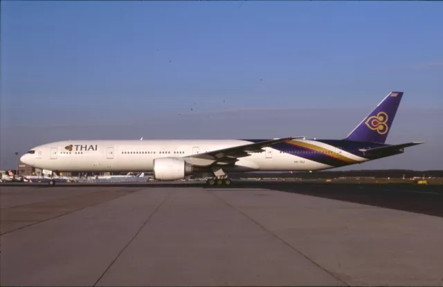 GH2-1 Original aircraft slide/Dia  Thai B777 HS-TKJ