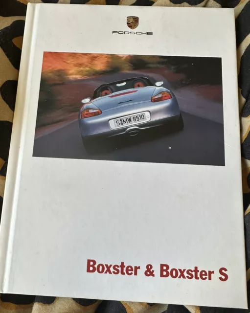 Porsche Boxster Boxster S - Hardback Brochure issued In 2001